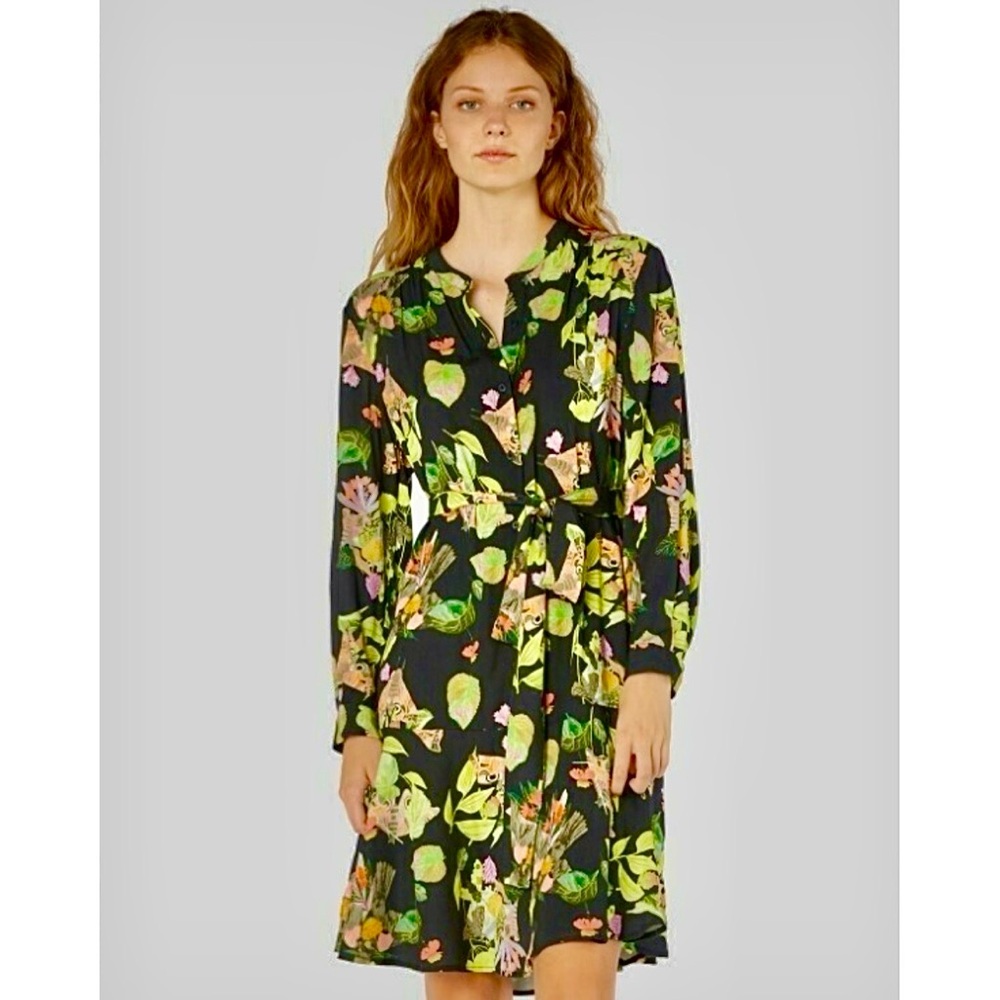 Michelle Morin x Gorman Blackbird floral dress